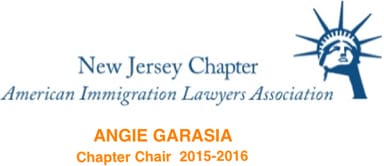 American Immigration Lawyers Association New Jersey Chapter: Angie Garasia, Chapter Chair 2015–2016
