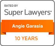 Rated By Super Lawyers | Angie Garasia | 10 years